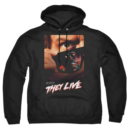 They Live Poster Mens Hoodie Black