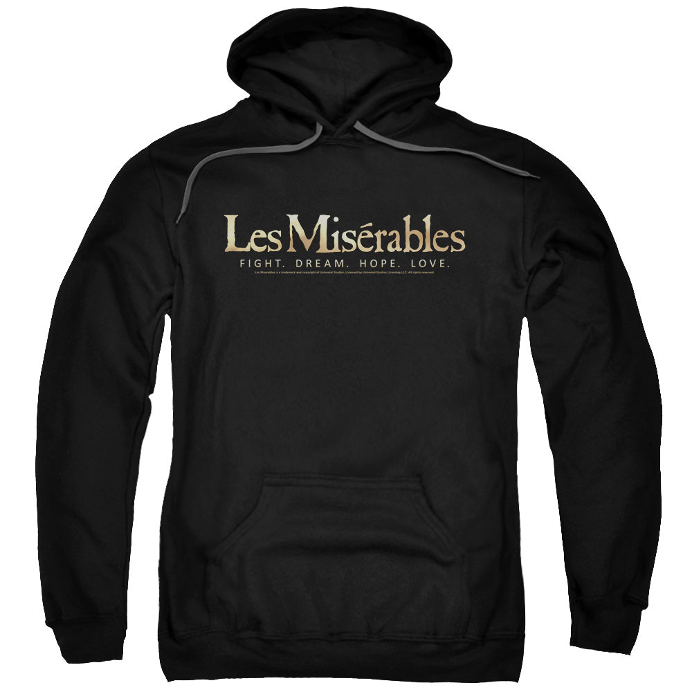 Les Miserables Logo Mens Hoodie Black