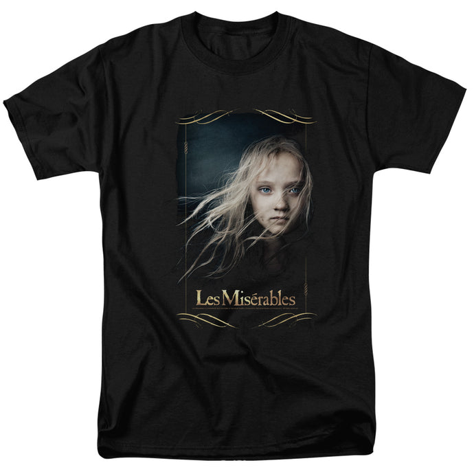 Les Miserables Cosette Mens T Shirt Black