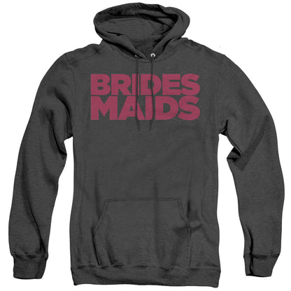 Bridesmaids Logo Heather Mens Hoodie Black
