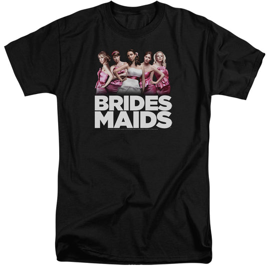 Bridesmaids Maids Mens Tall T Shirt Black