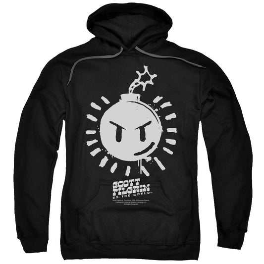 Scott Pilgrim Vs The World Sex Bob Omb Logo Mens Hoodie Black