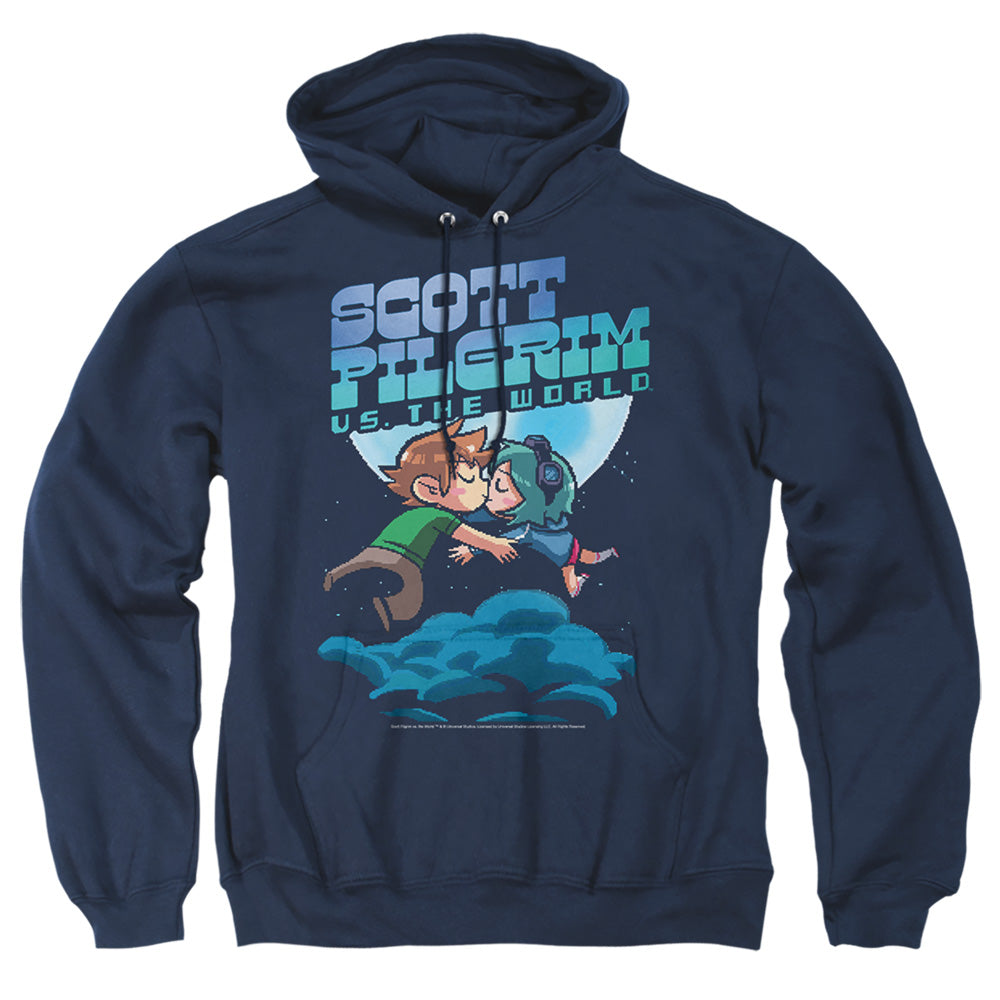 Scott Pilgrim Lovers Mens Hoodie Navy