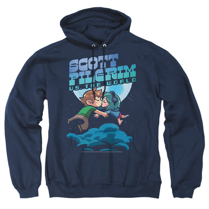 Scott Pilgrim Lovers Mens Hoodie Navy