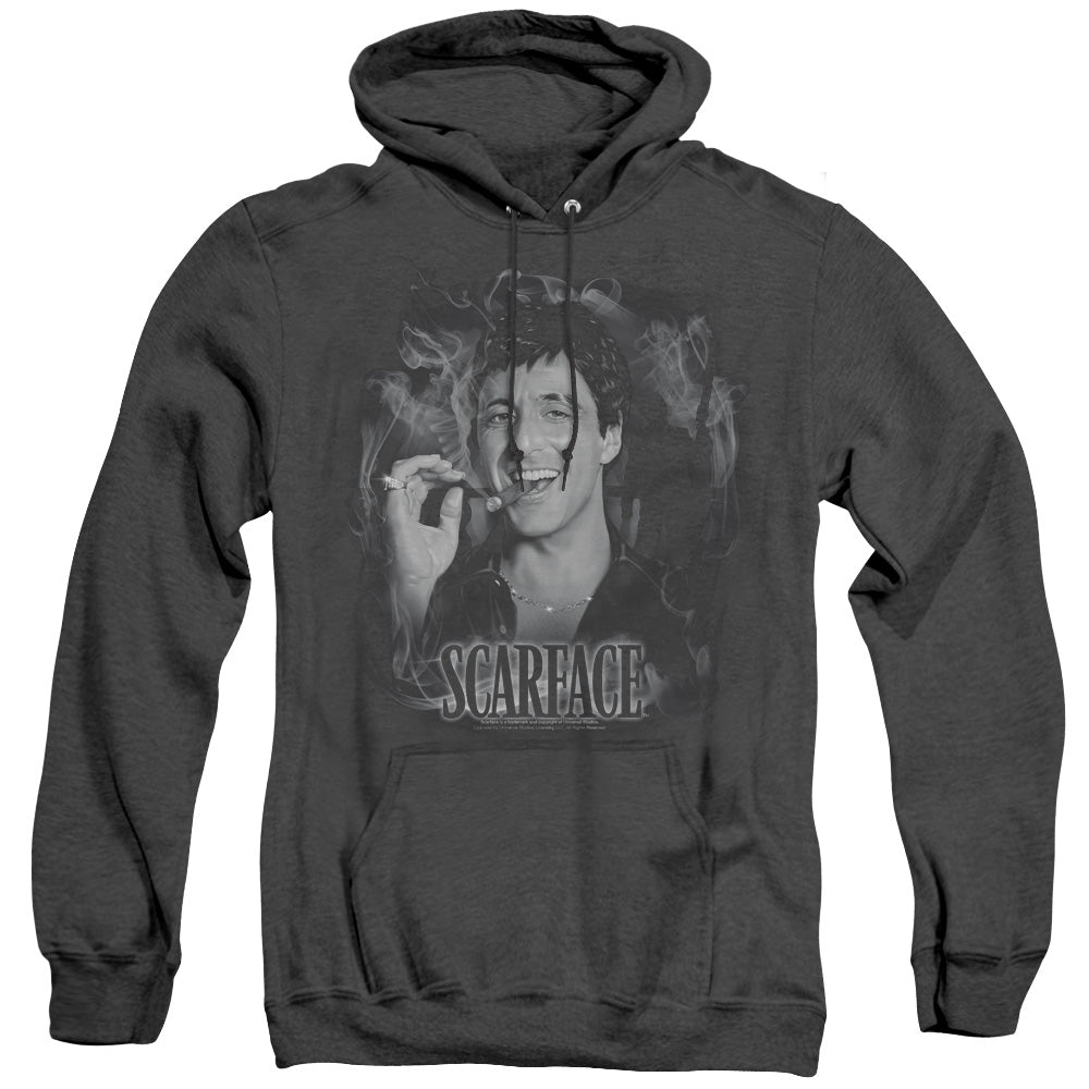 Scarface okey Scar Heather Mens Hoodie Black