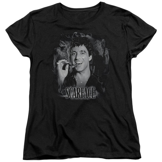 Scarface okey Scar Womens T Shirt Black