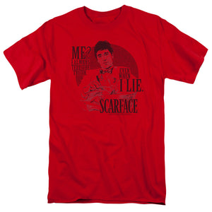 Scarface Truth Mens T Shirt Red