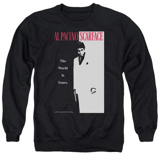 Scarface Classic Mens Crewneck Sweatshirt Black
