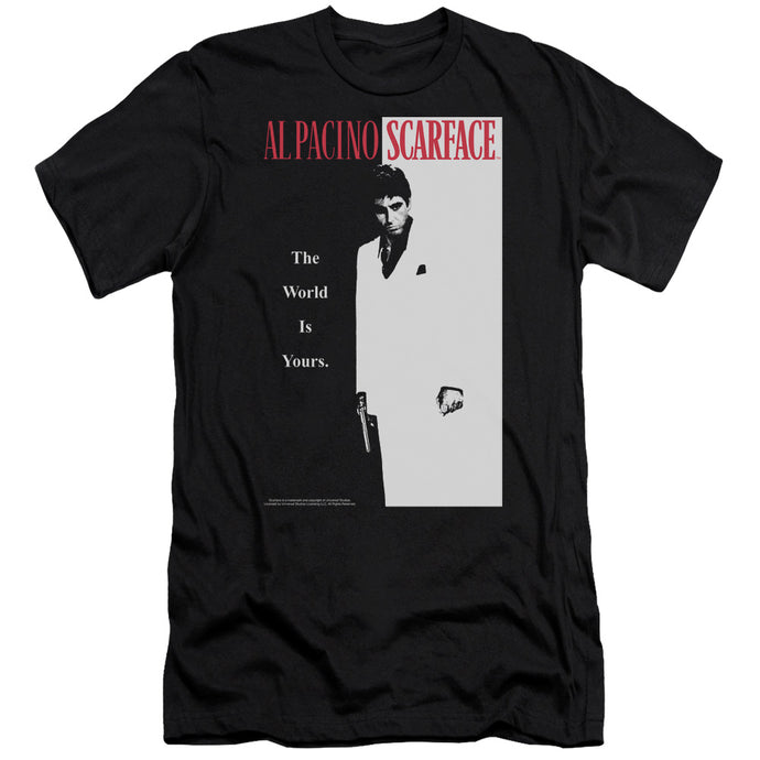 Scarface Classic Slim Fit Mens T Shirt Black