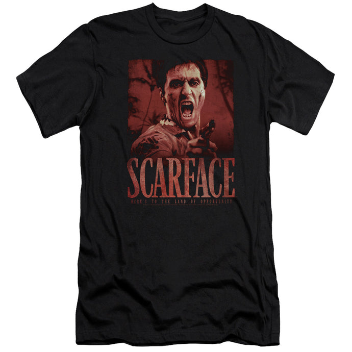 Scarface Opportunity Slim Fit Mens T Shirt Black