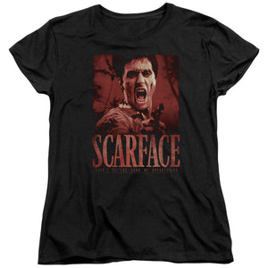 Scarface Opportunity Womens T Shirt Black