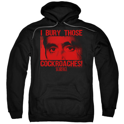Scarface Cockroaches Mens Hoodie Black