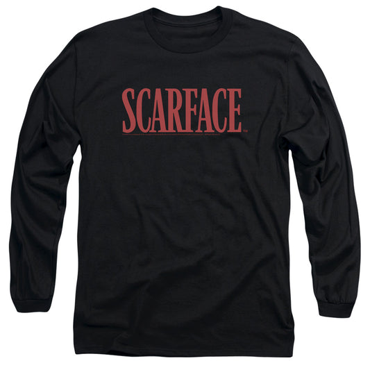 Scarface Logo Mens Long Sleeve Shirt Black
