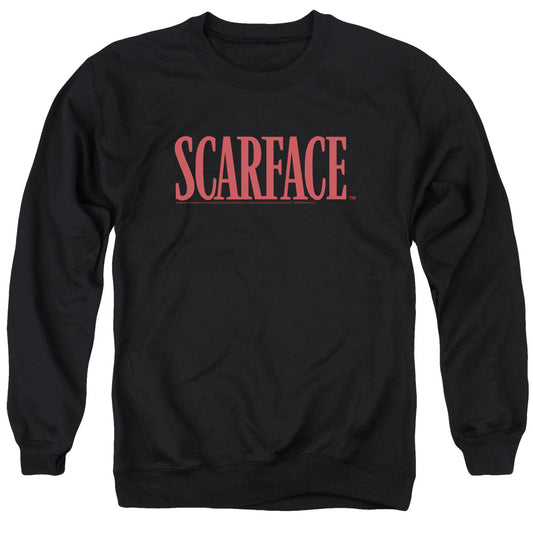 Scarface Logo Mens Crewneck Sweatshirt Black