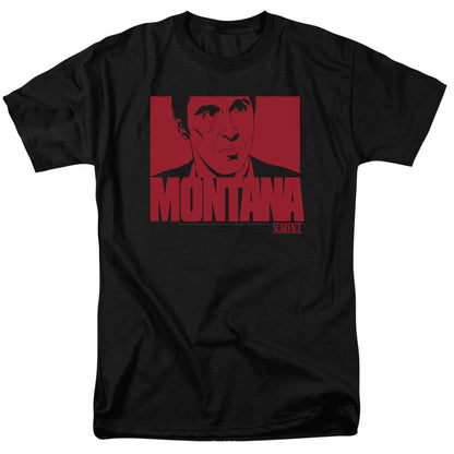 Scarface Montana Face Mens T Shirt Black