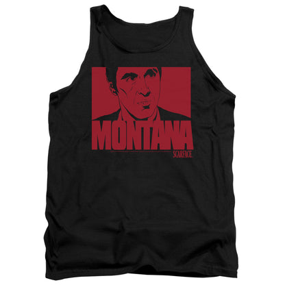 Scarface Montana Face Mens Tank Top Shirt Black