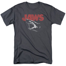 Load image into Gallery viewer, Jaws Cracked Jaw Mens T Shirt Charcoal