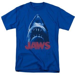 Jaws From Below Mens T Shirt Royal Blue