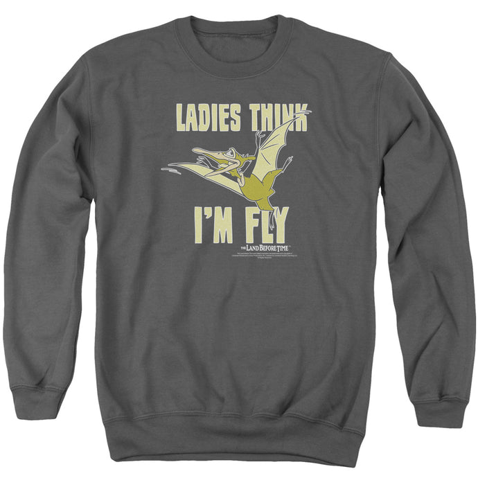 The Land Before Time Im Fly Mens Crewneck Sweatshirt Charcoal