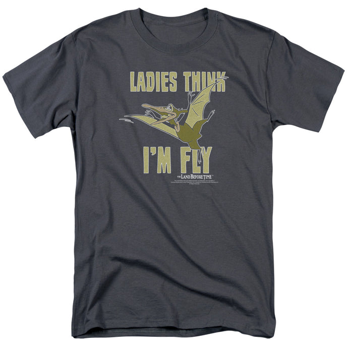 The Land Before Time Im Fly Mens T Shirt Charcoal