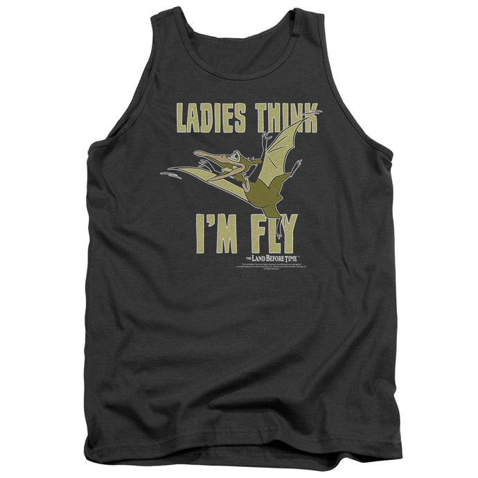 The Land Before Time Im Fly Mens Tank Top Shirt Charcoal