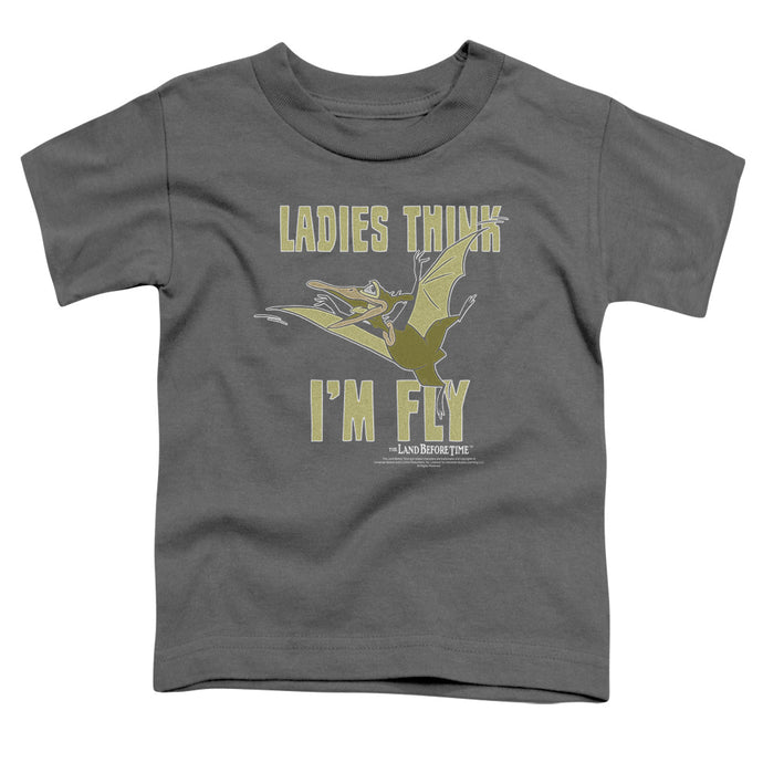 The Land Before Time Im Fly Toddler Kids Youth T Shirt Charcoal