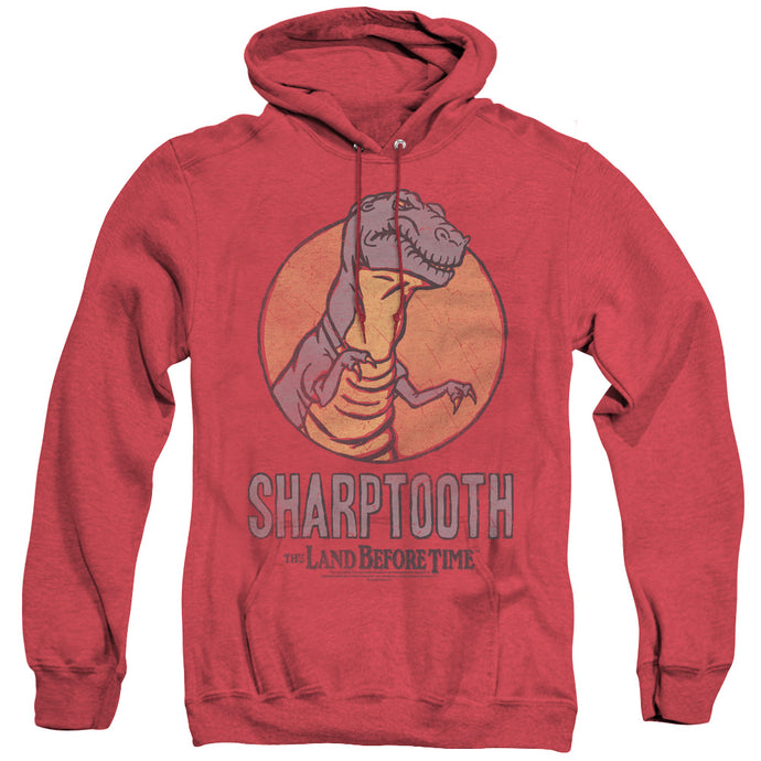 The Land Before Time Sharptooth Heather Mens Hoodie Red