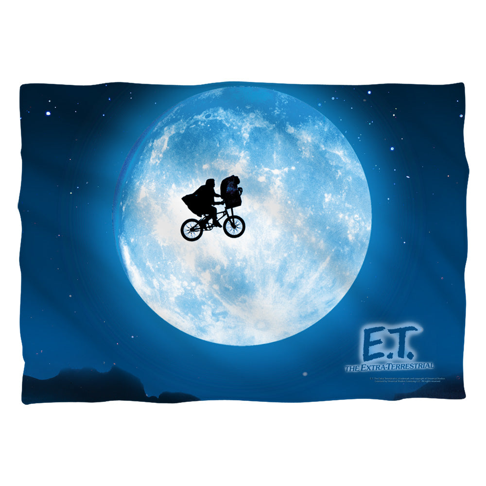 ET The Extra Terrestrial Moon Pillow Case