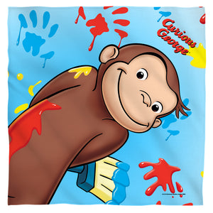 Curious George Paint Bandana