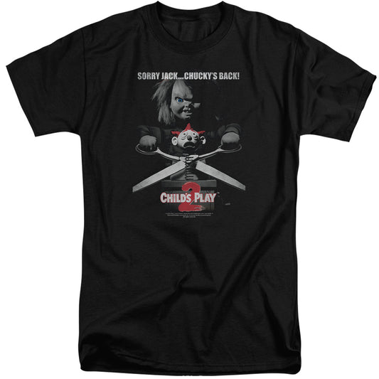 Childs Play 2 Jack Poster Mens Tall T Shirt Black