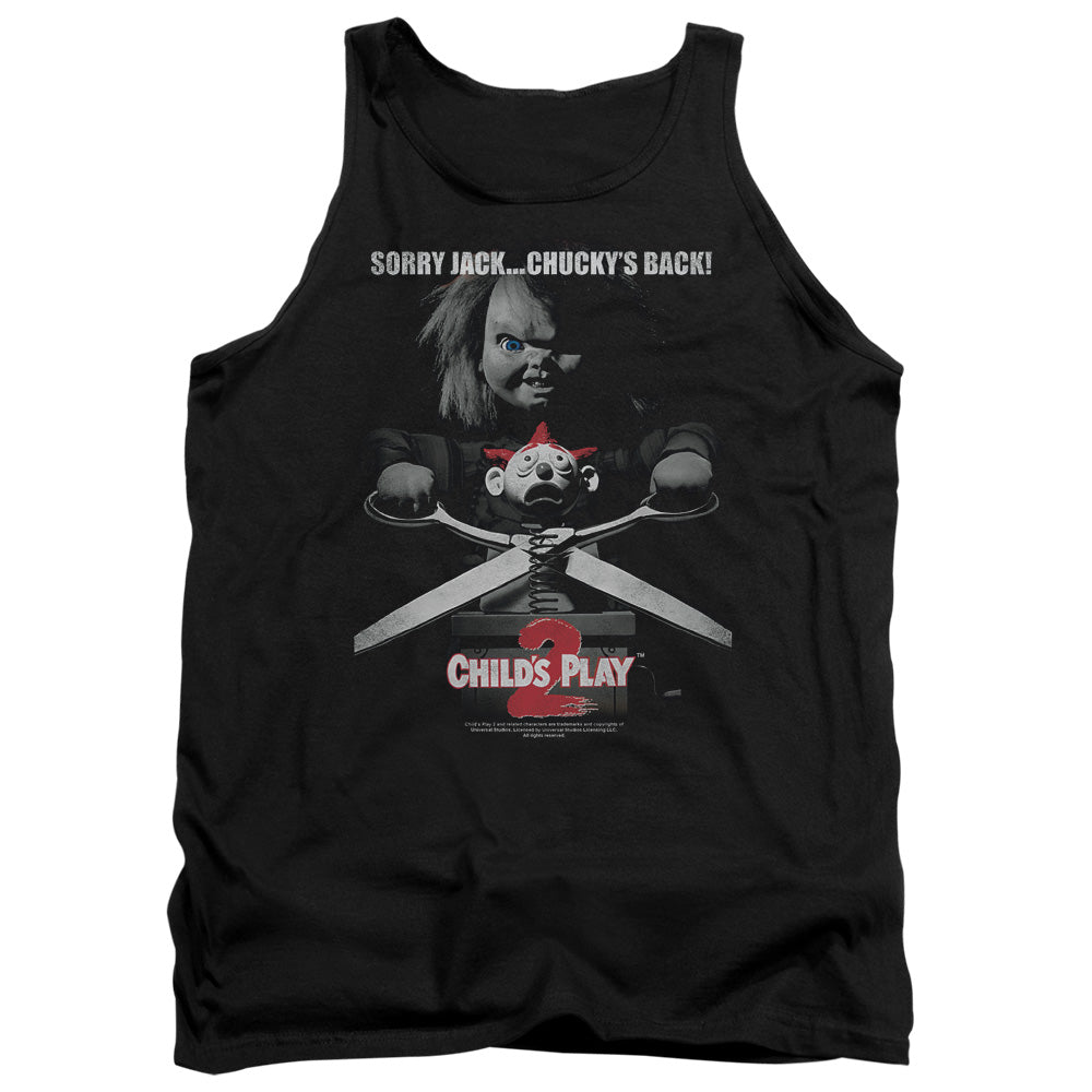 Childs Play 2 Jack Poster Mens Tank Top Shirt Black