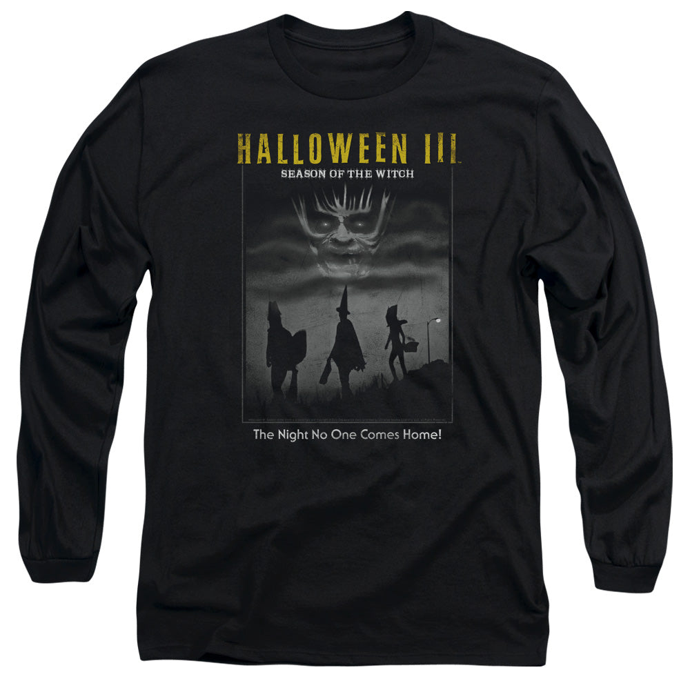 Halloween III Kids Poster Mens Long Sleeve Shirt Black