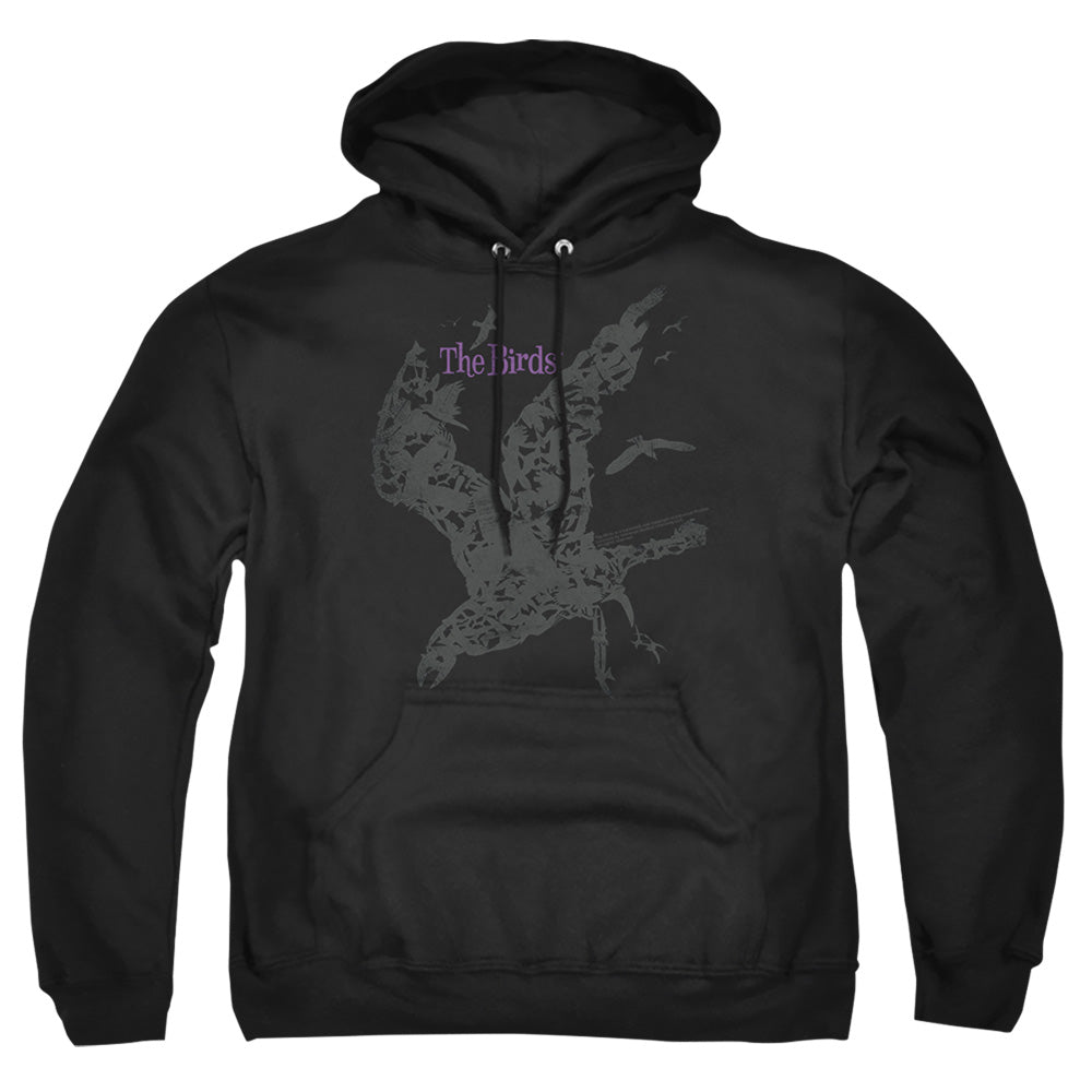 Birds Poster Mens Hoodie Black