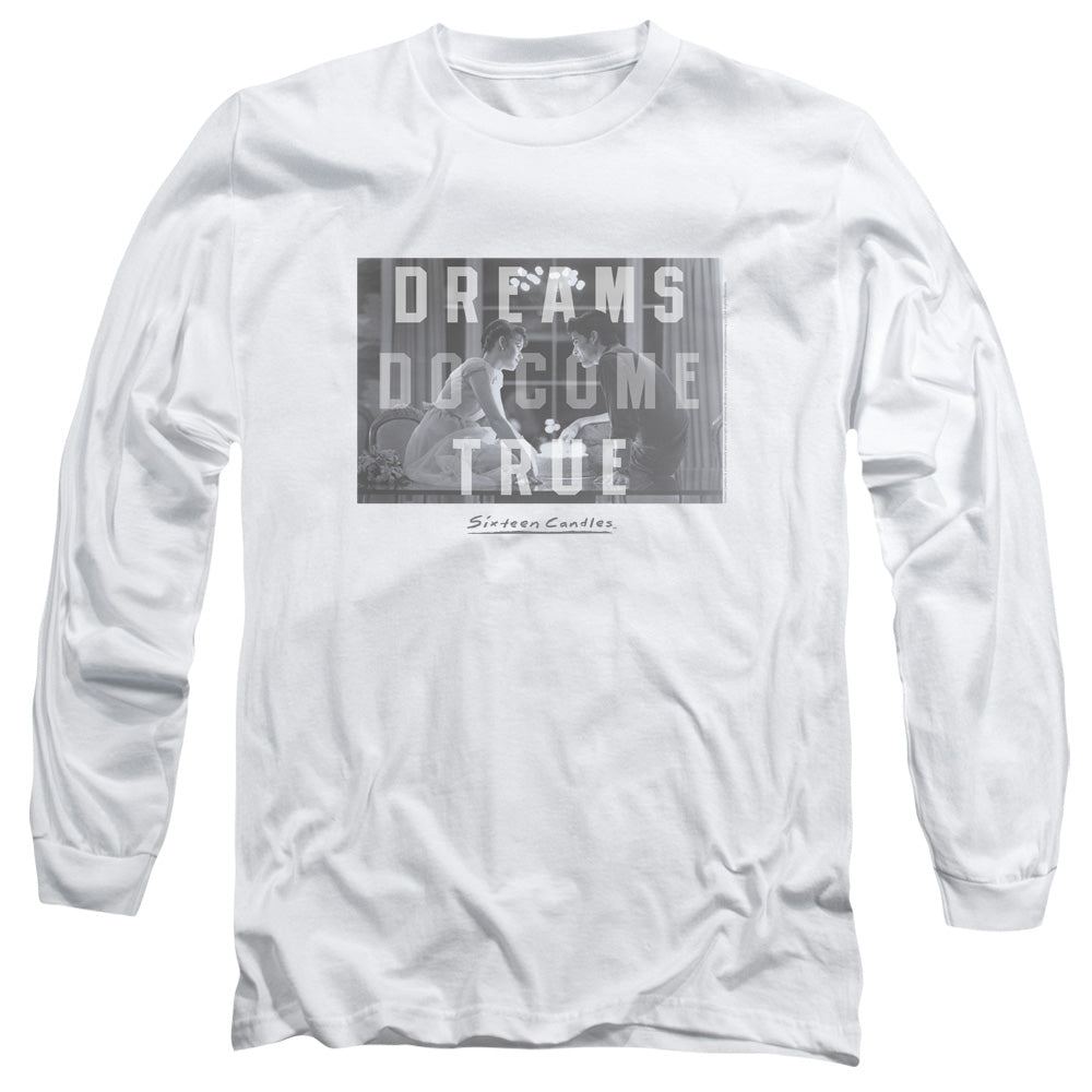 Sixteen Candles Dreamers Mens Long Sleeve Shirt White