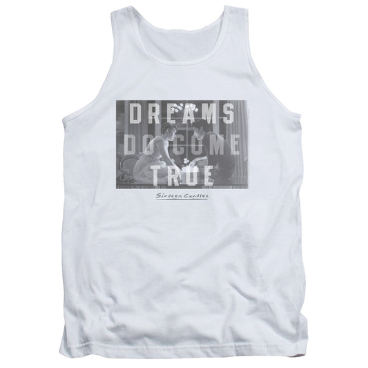 Sixteen Candles Dreamers Mens Tank Top Shirt White