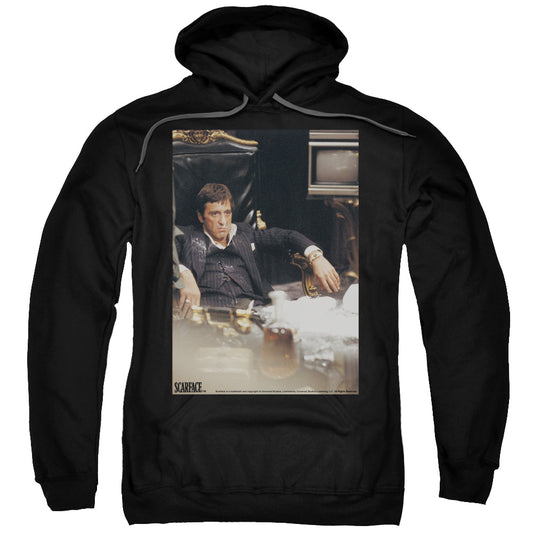 Scarface Sit Back Mens Hoodie Black