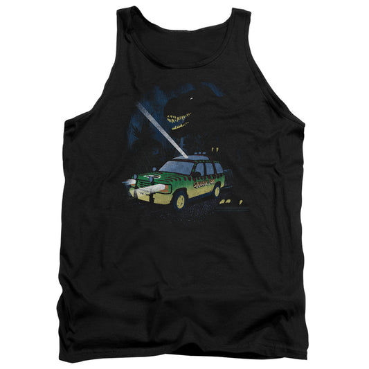 Jurassic Park Turn It Off Mens Tank Top Shirt Black