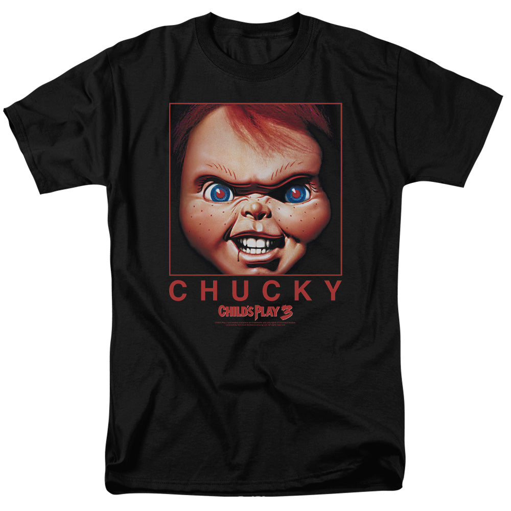 Childs Play 3 Chucky Squared Mens T Shirt Black Black