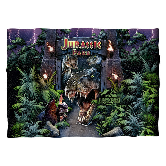 Jurassic Park Welcome To The Park Pillow Case