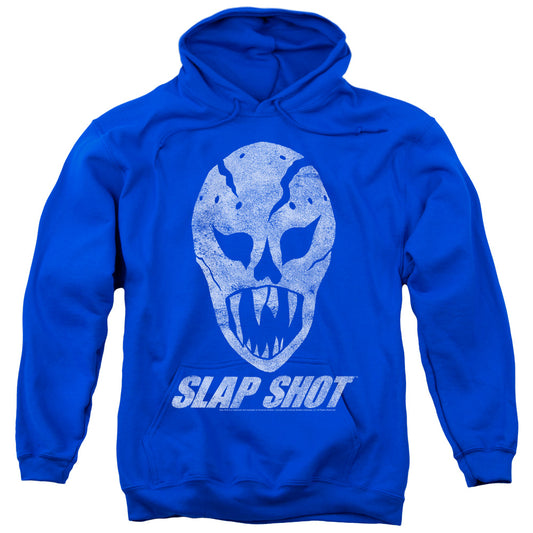 Slap Shot The Mask Mens Hoodie Royal Blue