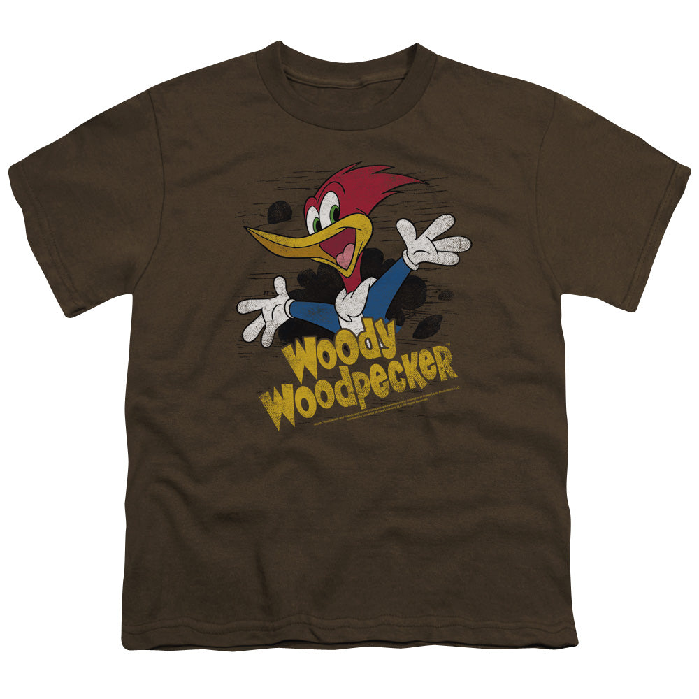 Woody Woodpecker Through The Tree Kids Youth T Shirt Coffee