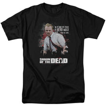 Load image into Gallery viewer, Shaun Of The Dead Hero Must Rise Mens T Shirt Black