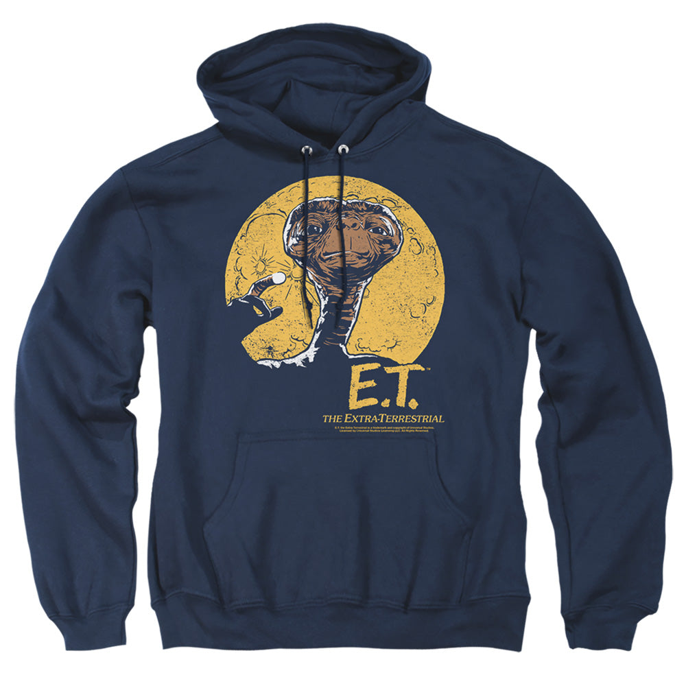 Et Moon Frame Mens Hoodie Navy Navy