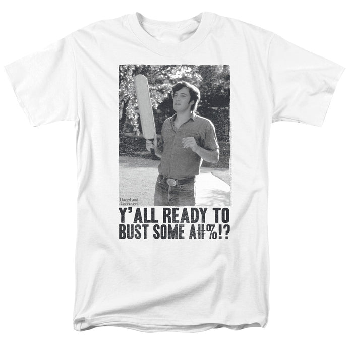 Dazed and Confused Paddle Mens T Shirt White