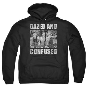 Dazed And Confused Rock On Mens Hoodie Black
