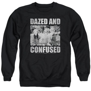 Dazed and Confused Rock On Mens Crewneck Sweatshirt Black