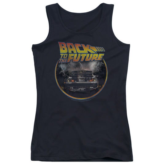 Back To The Future Back Womens Tank Top Shirt Black