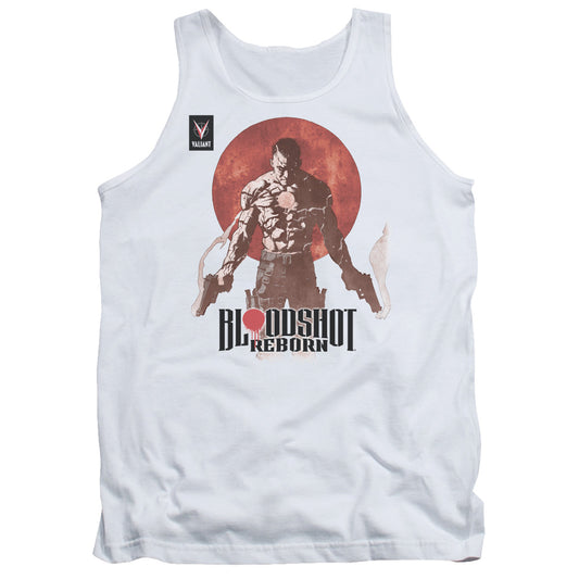 Bloodshot Reborn Mens Tank Top Shirt White