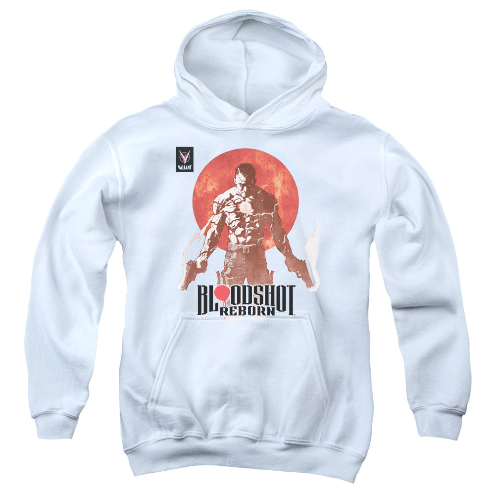 Bloodshot Reborn Kids Youth Hoodie White