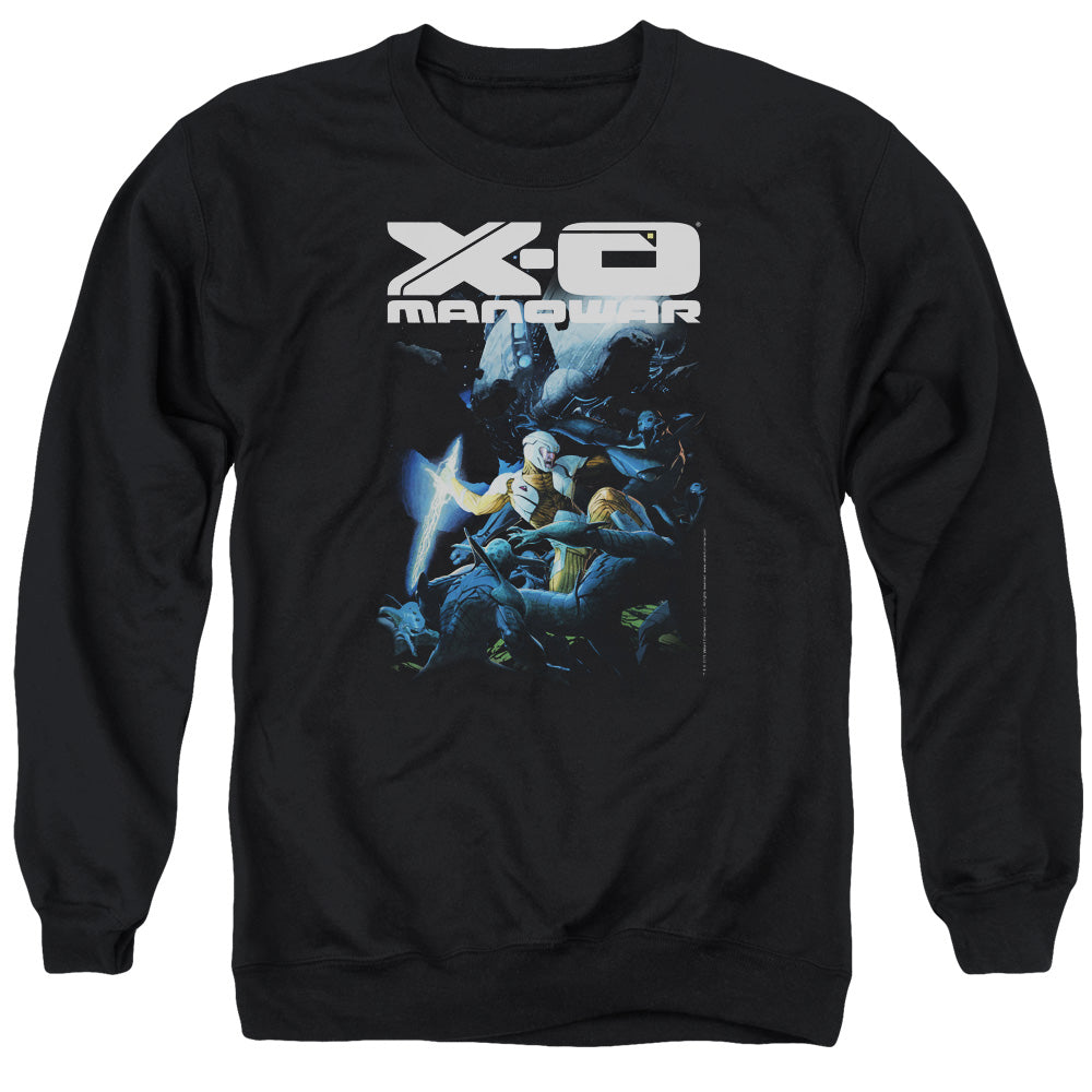 Xo Manowar By The Sword Mens Crewneck Sweatshirt